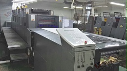 海德堡SM52胶印机加装UV LED设备